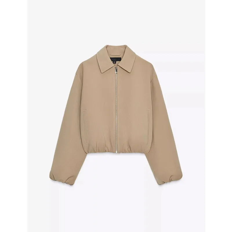 | Zip Puffy Jacket