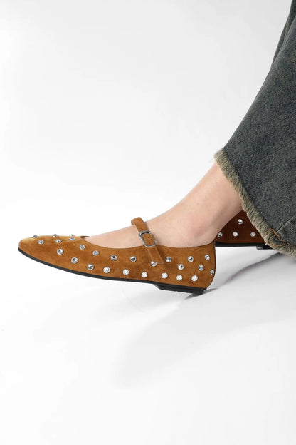 | Studded Mary Janes
