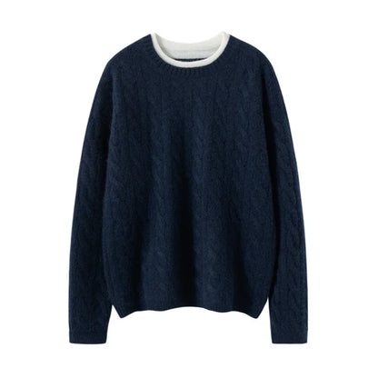 | Cable Cashmere Sweater