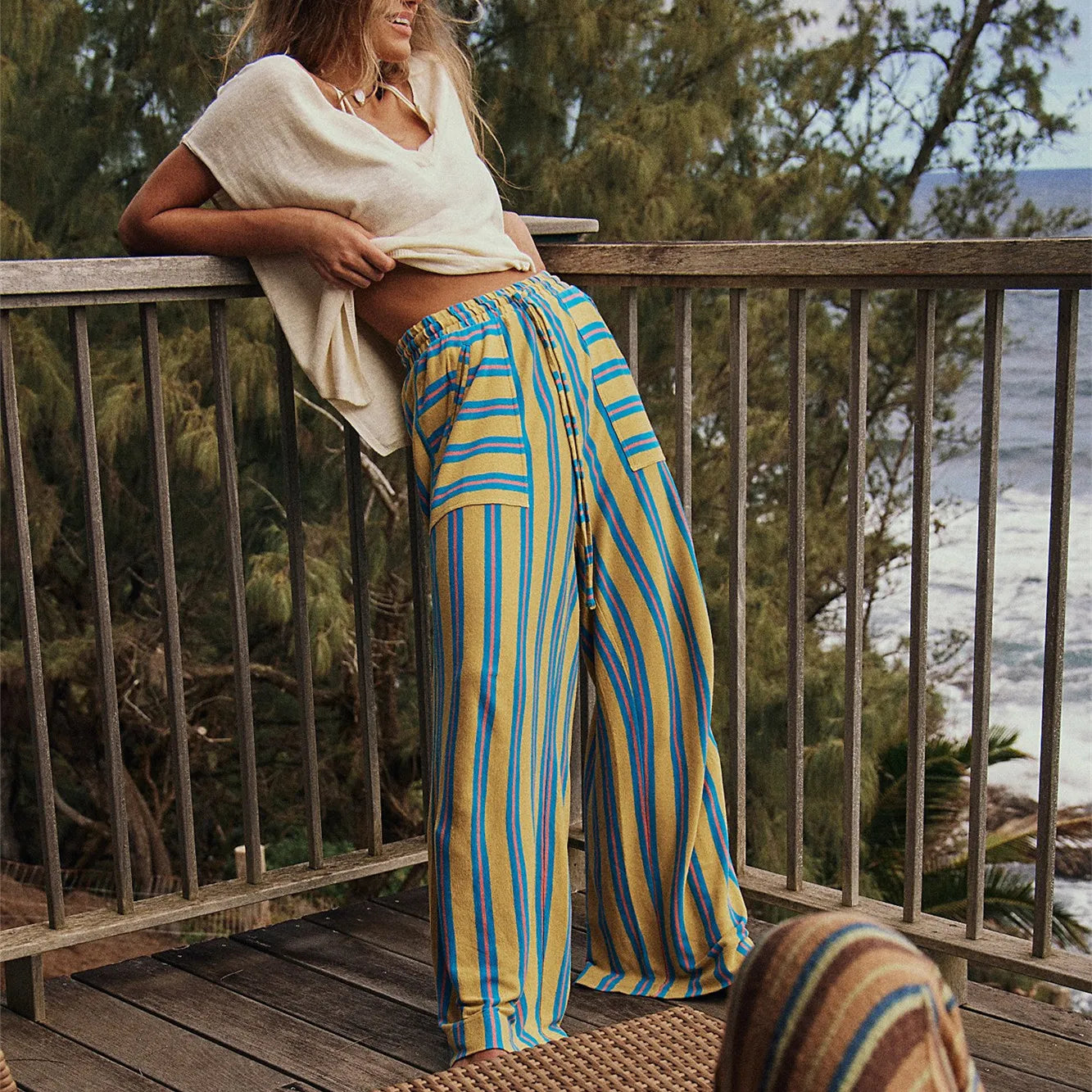 | Striped Lounge Pants