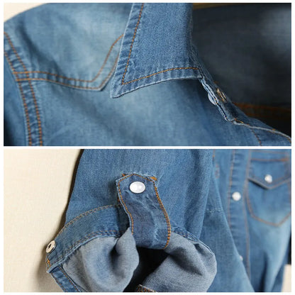 | Denim Crop Top