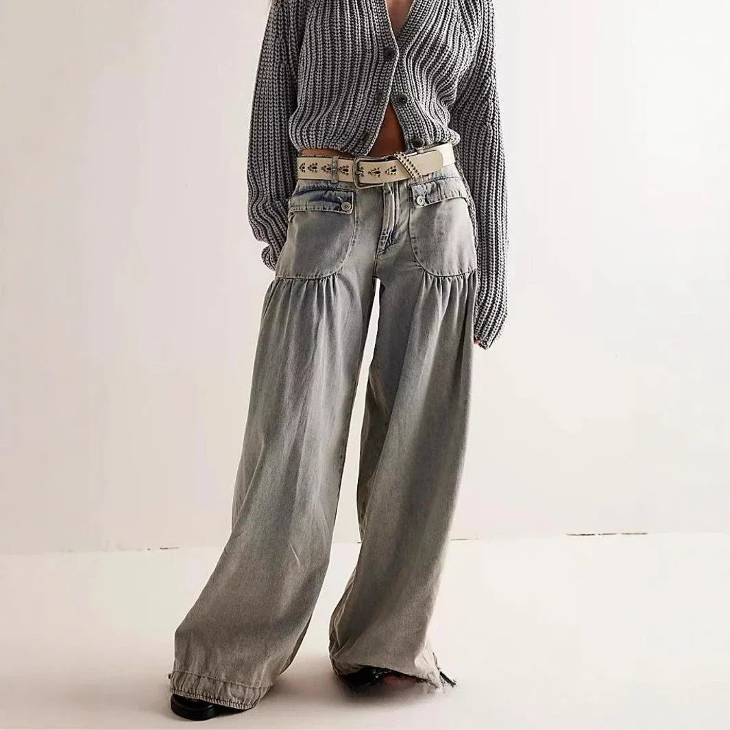 | Wide-Leg Denim