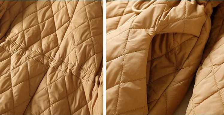| Quilted Long Coat