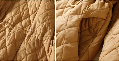 | Quilted Long Coat