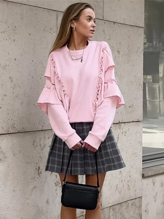 Roan Ruffles Sweatshirt
