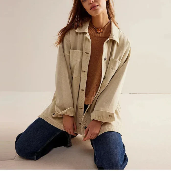 | Washed Denim Jacket