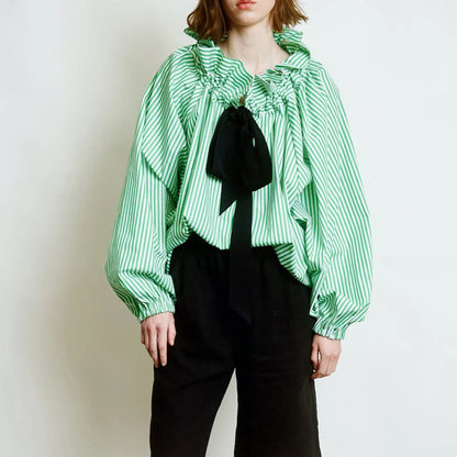 | Puffed Cotton Blouse