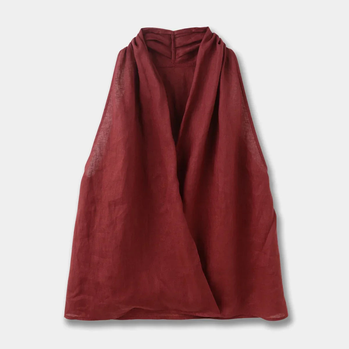 | Drape Linen Vest