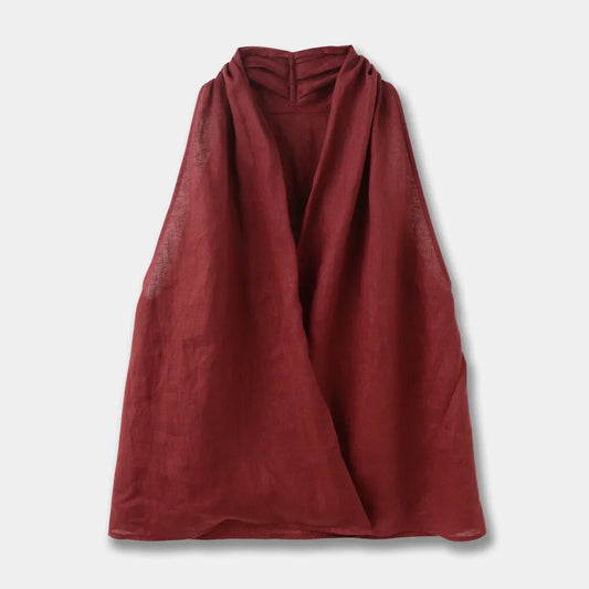 | Drape Linen Vest