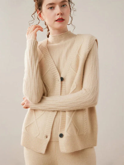 | Cashmere Cardigan