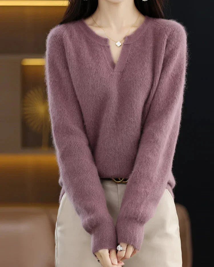 | Brushed Wool Pullover