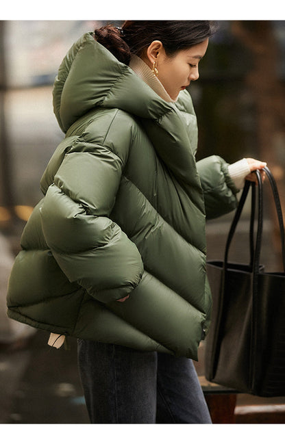 | Classic Hooded Down Puffer