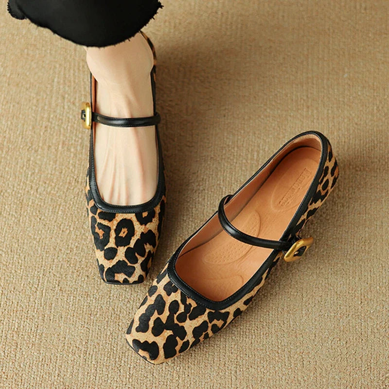 | Leopard Mid-Heels