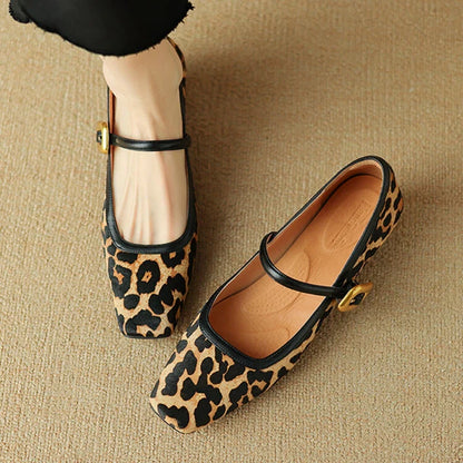 | Leopard Mid-Heels