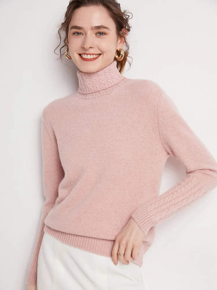 | 100% Merino Turtleneck