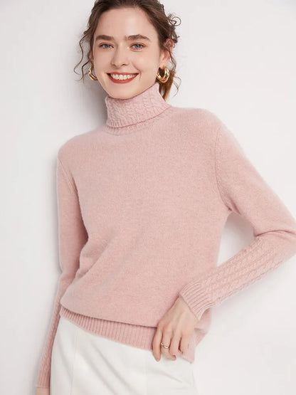 | 100% Merino Turtleneck