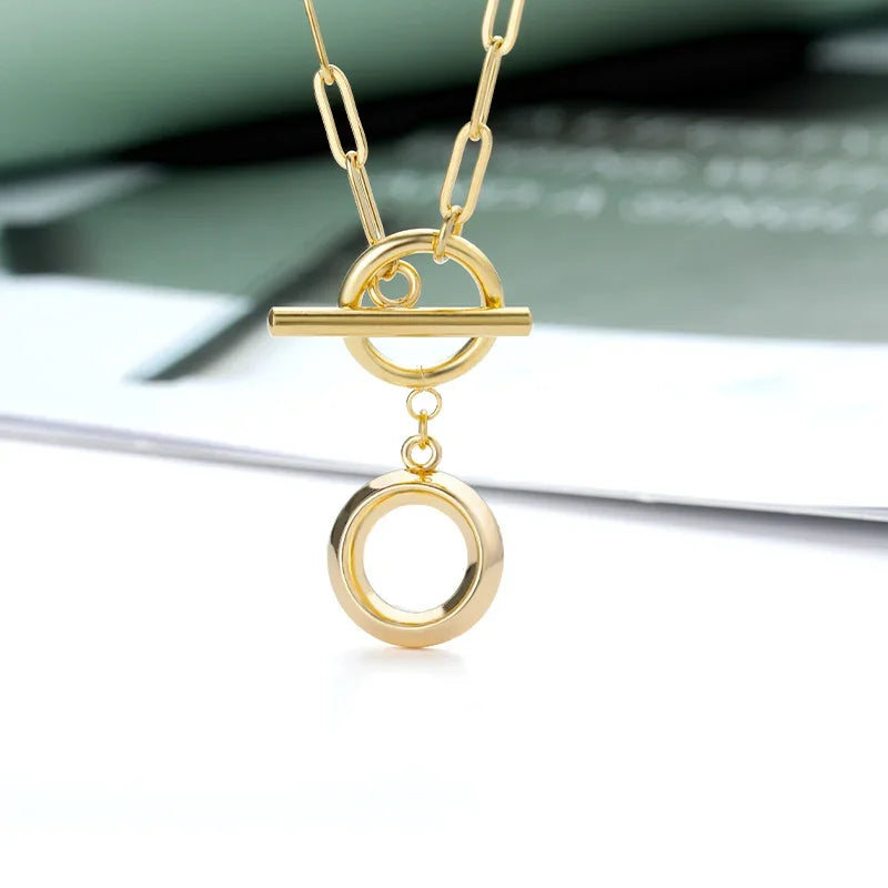 The Initial Toggle Necklace
