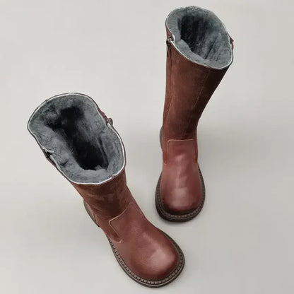 | Shearling Riding Boots