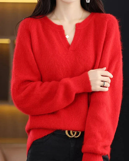 | Brushed Wool Pullover