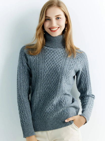 | Cable-Knit Classic Sweater
