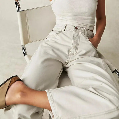 | Barrel-Leg Denim