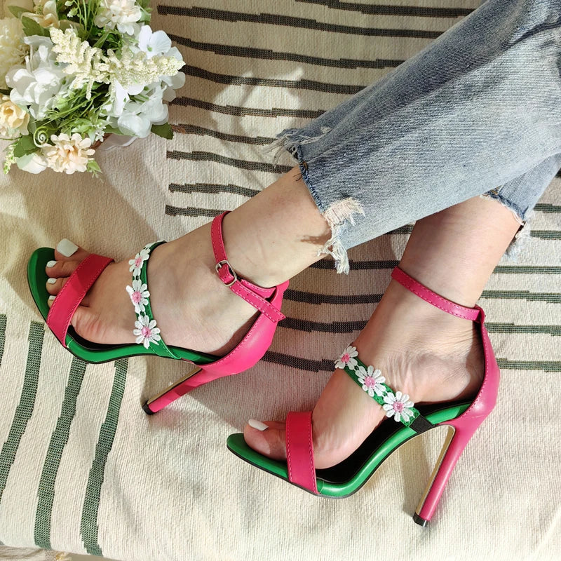 Sunflower Narrow Band Sandals for Women