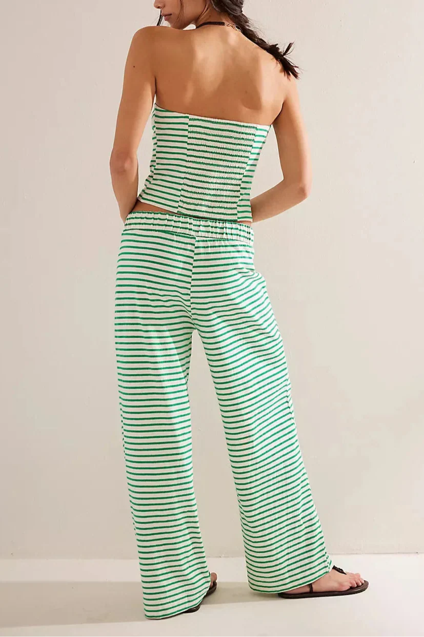 | Linen Striped Set
