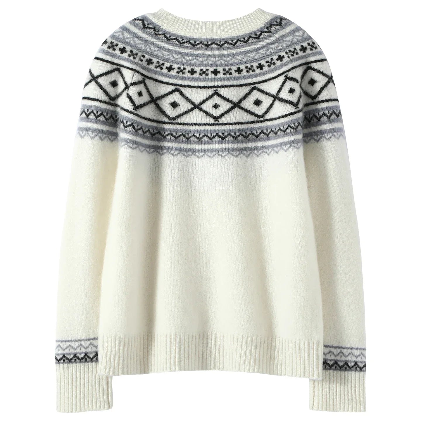 | Alpine Jacquard Cashmere Knit