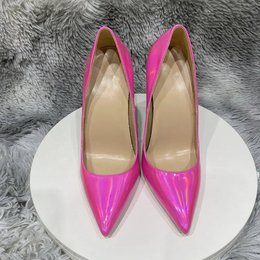 Olive Green Pointy Toe High Heel Stiletto Pumps for Women Celebrity Party Slip On