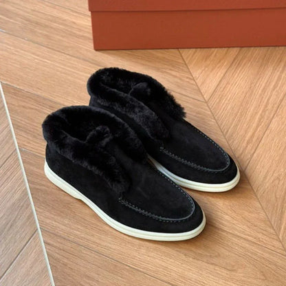 | Shearling Loafer Boots