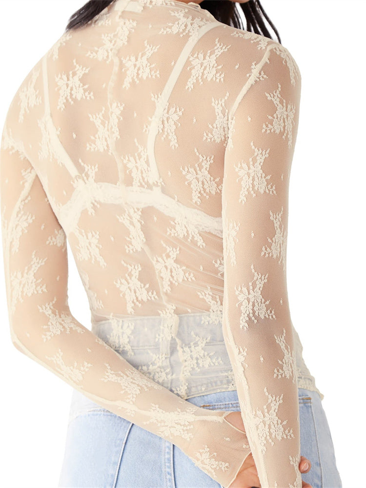 | Lace Transparent Top