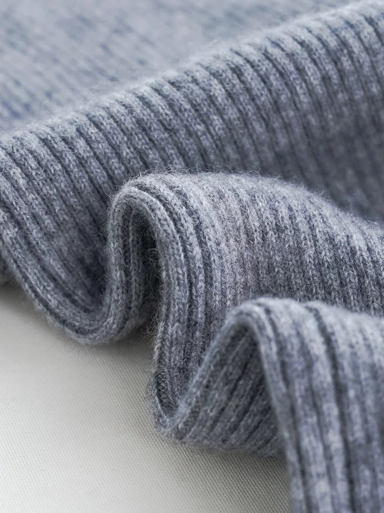 | Wool Knitted Wide Leg Pants
