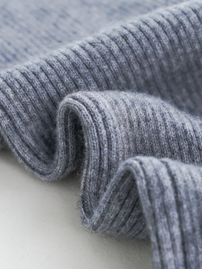 | Wool Knitted Wide Leg Pants