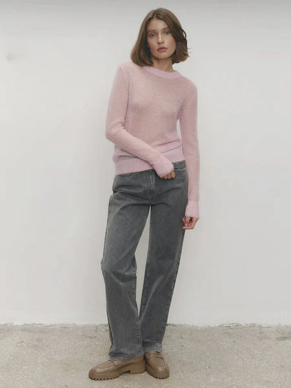 | Mohair Crewneck