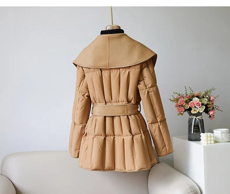 | Belted Down Jacket