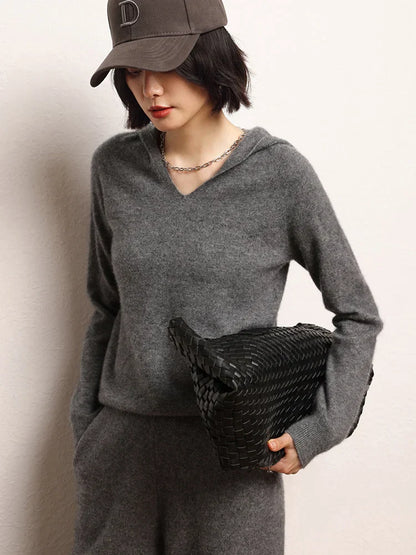 | Cashmere Hoodie