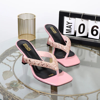 Stylish summer stiletto high heel sandals for women