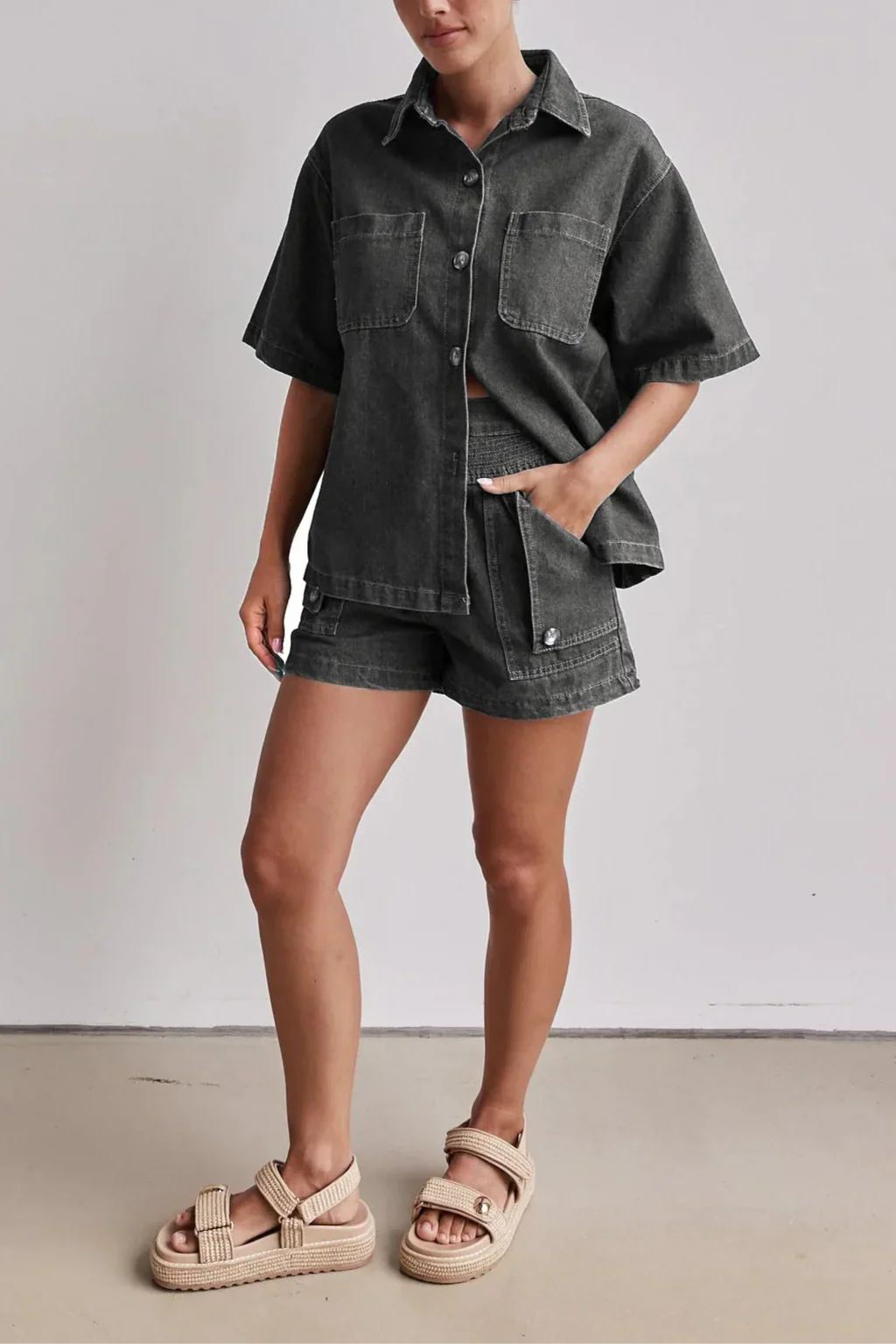 | 100% Cotton Denim Set