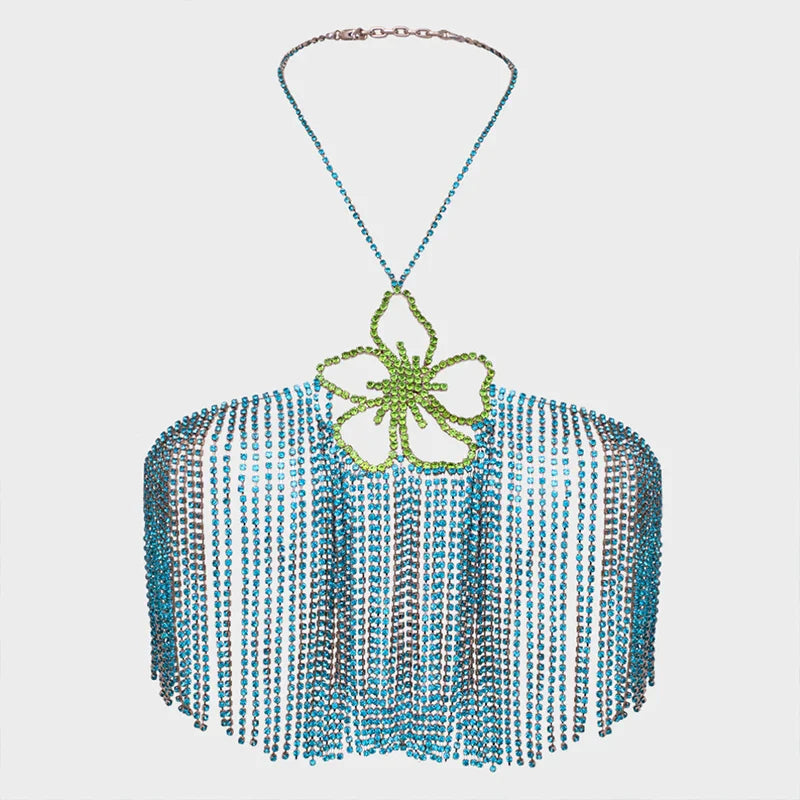 Flower Bomb Rhinestone Top