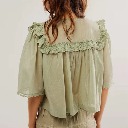 | Ruffle Blouse
