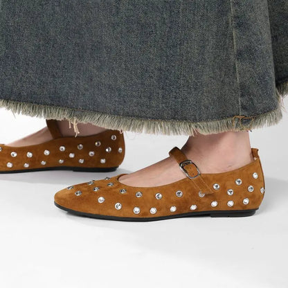 | Studded Mary Janes