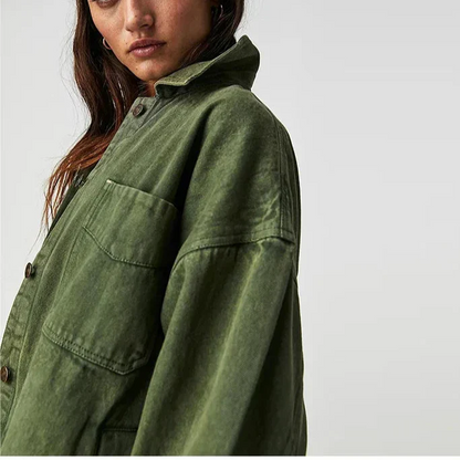 | Washed Denim Jacket