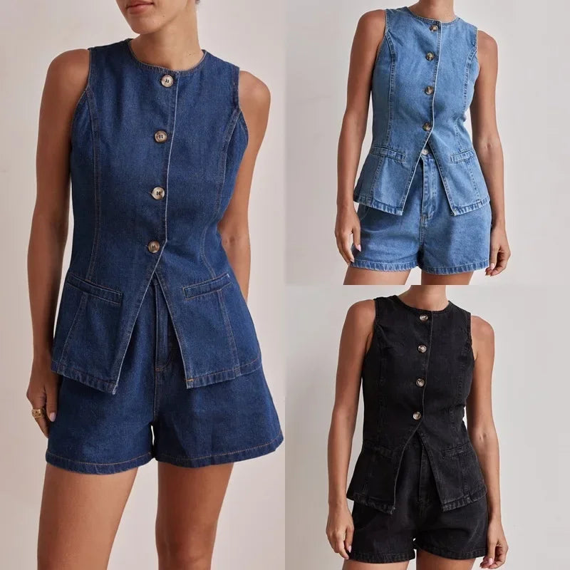 | Cotton Denim Set