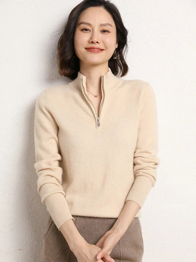 | Cashmere Half-Zip