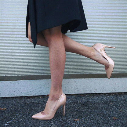 Black Yellow Red Extreme 12cm Thin High Heels