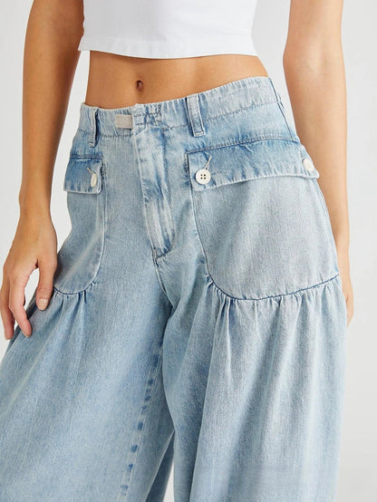 | Wide-Leg Denim