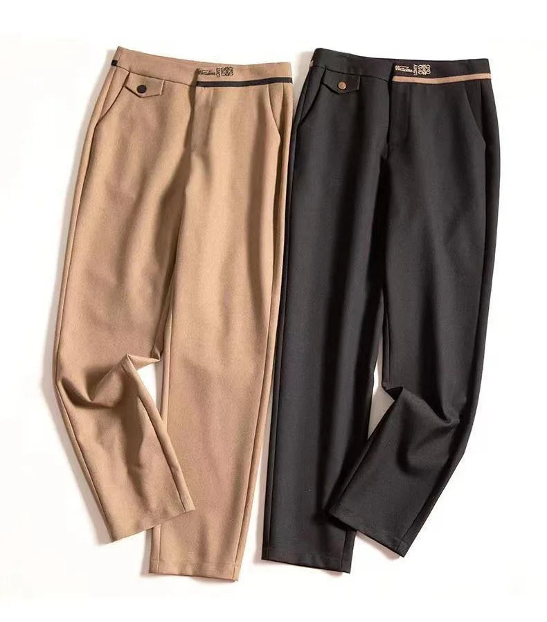 | Straight-Leg Trousers