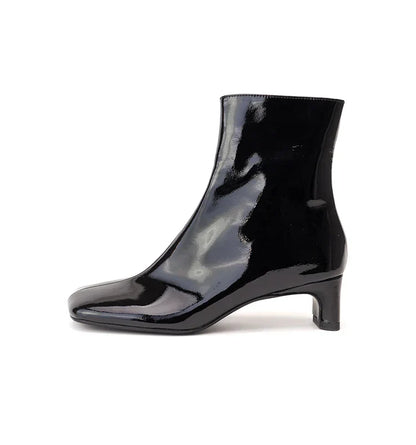 | Calf Hair Ankle Boots