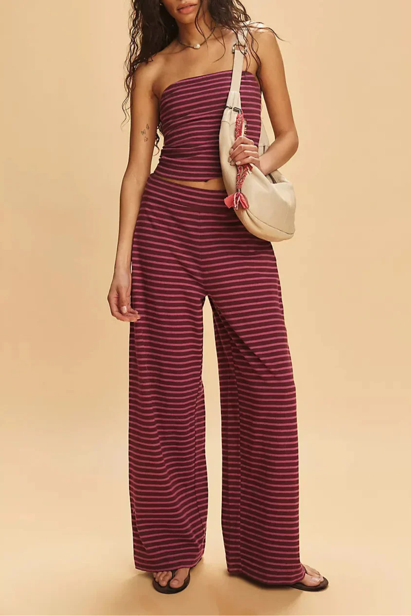 | Linen Striped Set