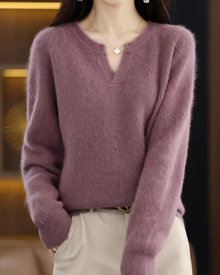 | Brushed Wool Pullover